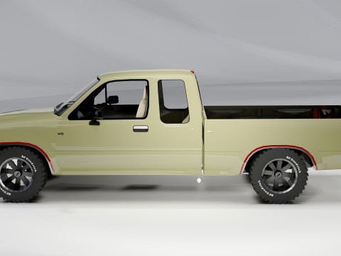 Toyota Hilux 1988 3Dモデル