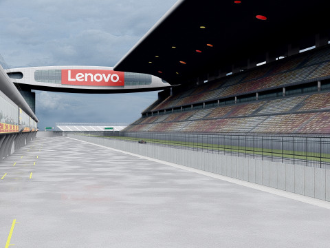 Shanghai International Circuit GP Modelo 3D