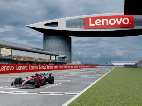 Shanghai International Circuit GP 3D Model