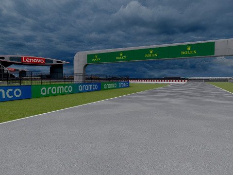 Shanghai International Circuit GP Modelo 3D