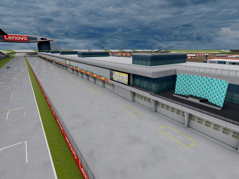 Shanghai International Circuit GP Modelo 3D