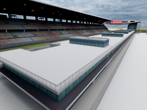Shanghai International Circuit GP Modelo 3D