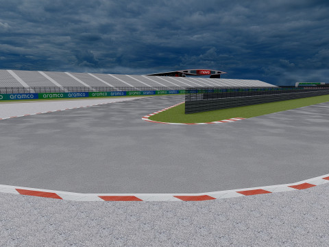 Shanghai International Circuit GP Modelo 3D