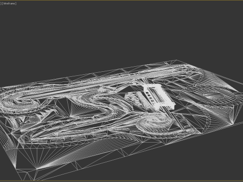 Shanghai International Circuit GP Modelo 3D