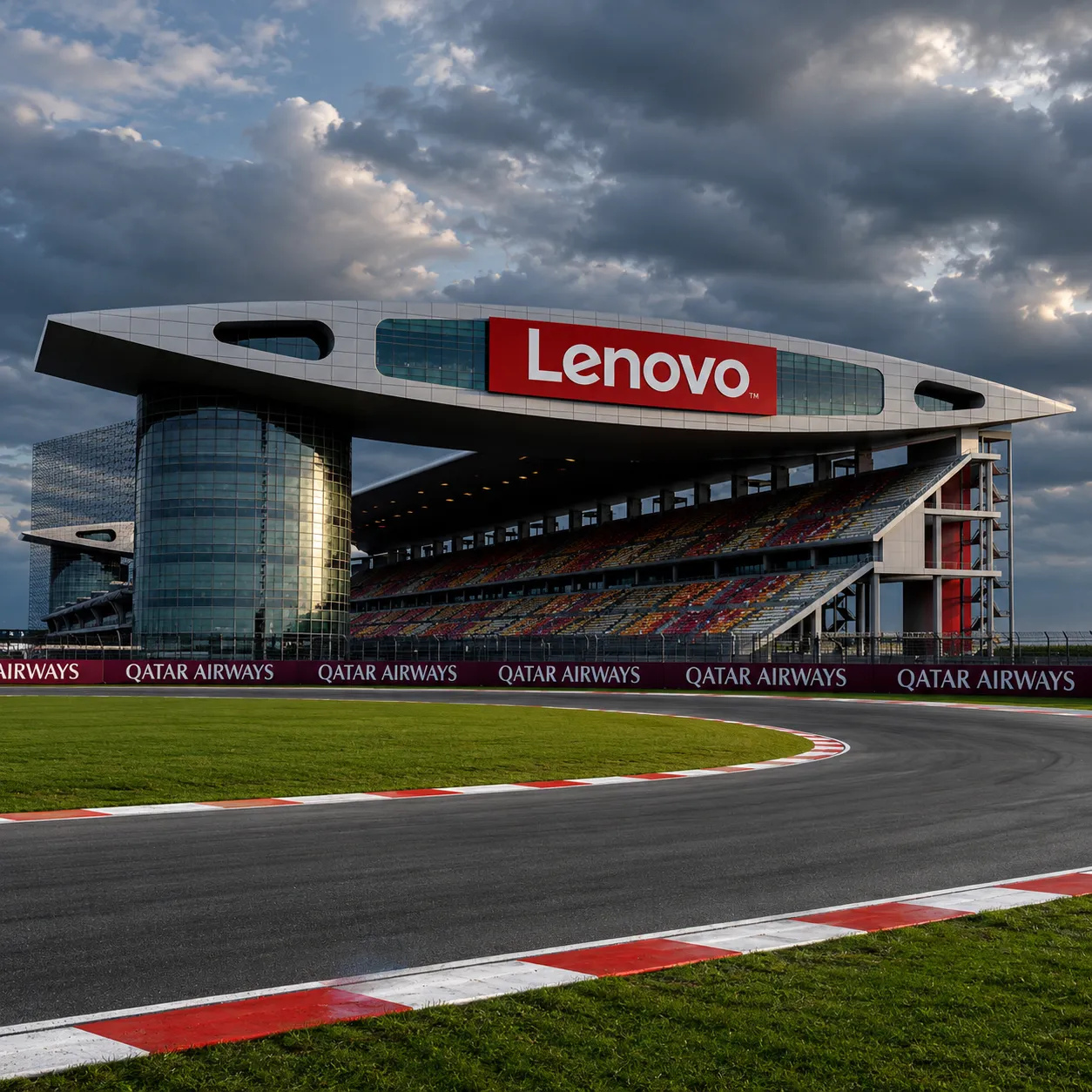 Shanghai International Circuit GP 3D Model .c4d .max .obj .3ds .fbx .stl .blend
