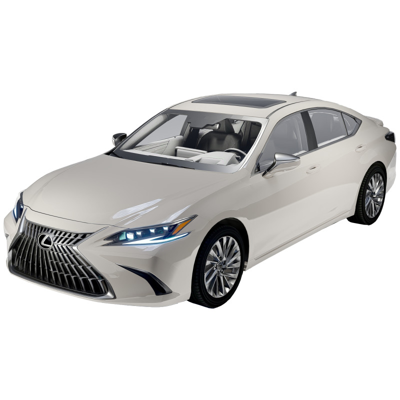 Lexus ES300h Modèle 3D .c4d .max .obj .3ds .fbx .stl .blend