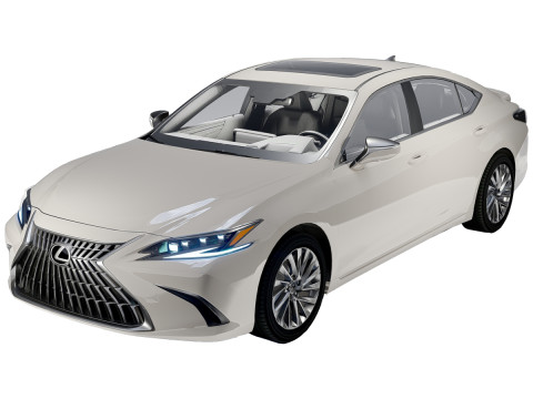 Lexus ES300h 3Dモデル
