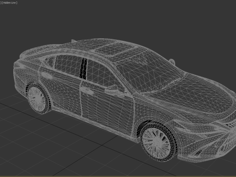 Lexus ES300h Modèle 3D