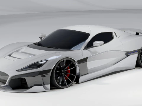 Rimac Nevera 3D Model
