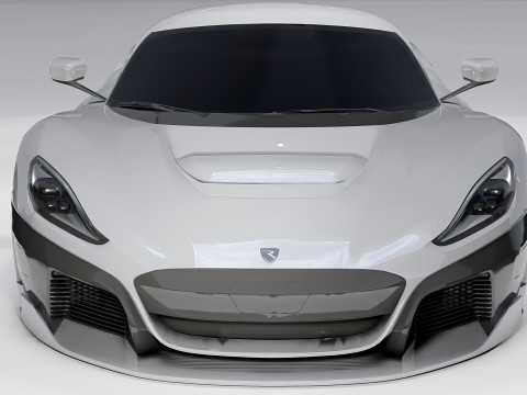 Rimac Nevera 3D Model