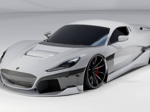 Rimac Nevera 3D Model