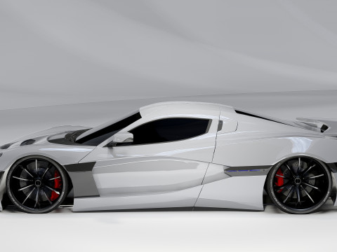 Rimac Nevera 3D Model
