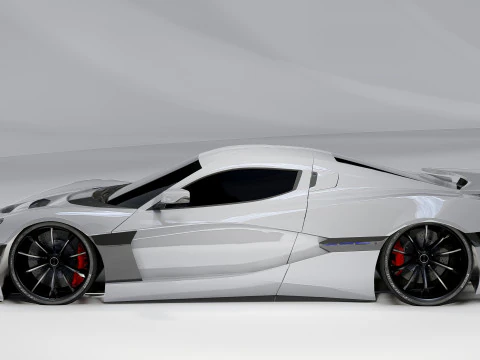 Rimac Nevera 3D Model