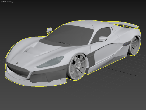 Rimac Nevera 3D Model
