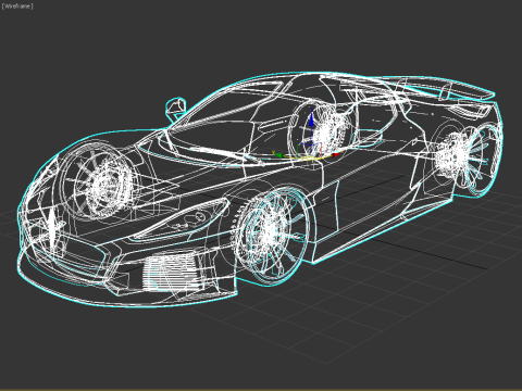 Rimac Nevera 3D Model