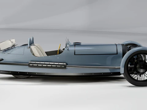 MG Morgan 3 Wheeler 3D Model