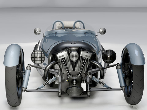 MG Morgan 3 Wheeler 3Dモデル