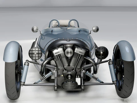 MG Morgan 3 Wheeler 3D Model