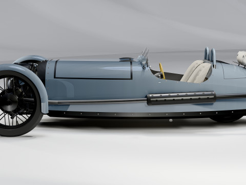 MG Morgan 3 Wheeler 3Dモデル