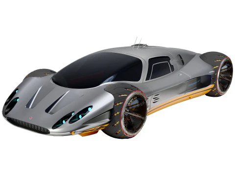 Acceleron GT Shell 3D Model