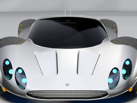 Acceleron GT Shell 3D Model