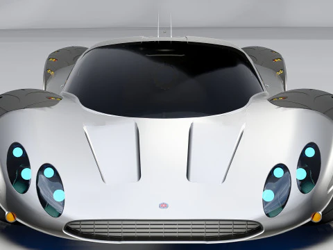 Acceleron GT Shell 3D Model