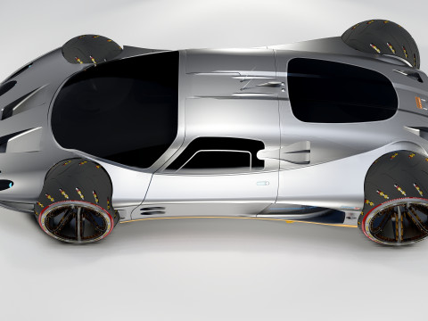 Acceleron GT Shell 3D Model