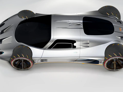 Acceleron GT Shell 3D Model