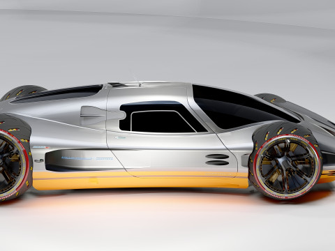 Acceleron GT Shell 3D Model
