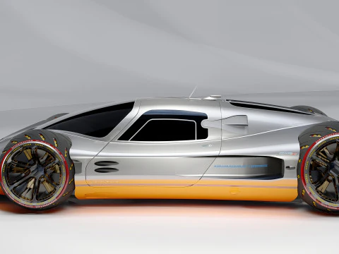 Acceleron GT Shell 3D Model