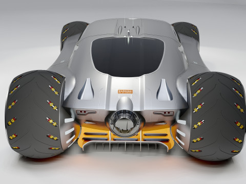 Acceleron GT Shell 3D Model