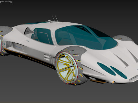 Acceleron GT Shell 3D Model