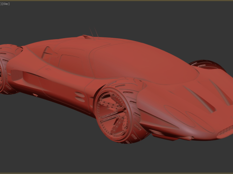 Acceleron GT Shell 3D Model