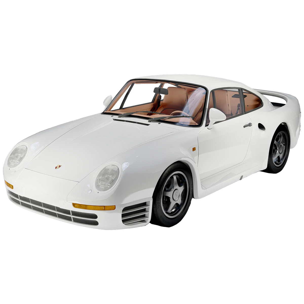 Porsche 959 1988 3D Model .c4d .max .obj .3ds .fbx .stl .blend 