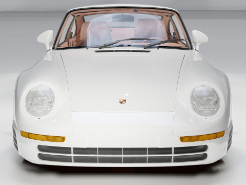 Porsche 959 1988 3D Модель