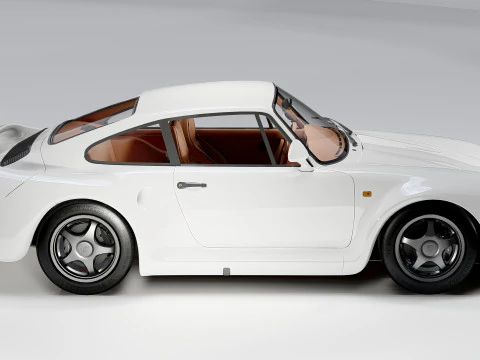 Porsche 959 1988 3D Model