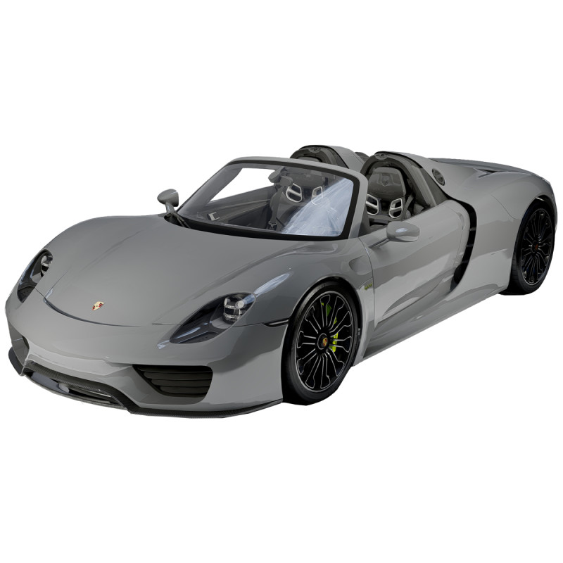 Porsche 918 Spyder 2015 Model 3D .c4d .max .obj .3ds .fbx .stl .blend 
