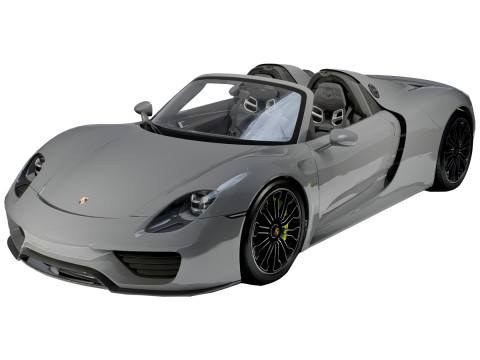 Porsche 918 Spyder 2015 Modelo 3D
