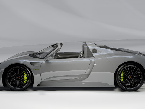 Porsche 918 Spyder 2015 Model 3D