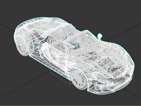 Porsche 918 Spyder 2015 Model 3D