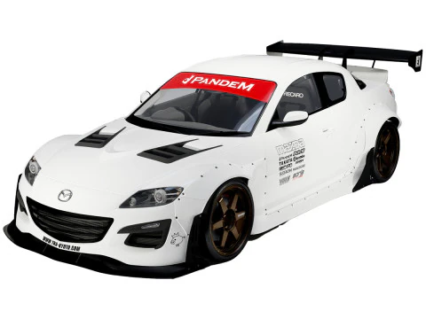 Mazda RX-8 Pandem 2004 р.в 3D Модель