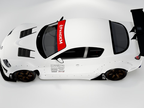 Mazda RX-8 Pandem 2004 3Dモデル