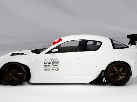 Mazda RX-8 Pandem 2004 3Dモデル