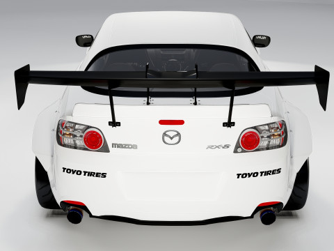 Mazda RX-8 Pandem 2004 3Dモデル