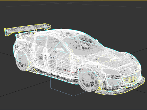 Mazda RX-8 Pandem 2004 3Dモデル