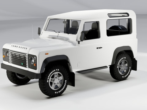 Land Rover Defender 90 Modelo 3D