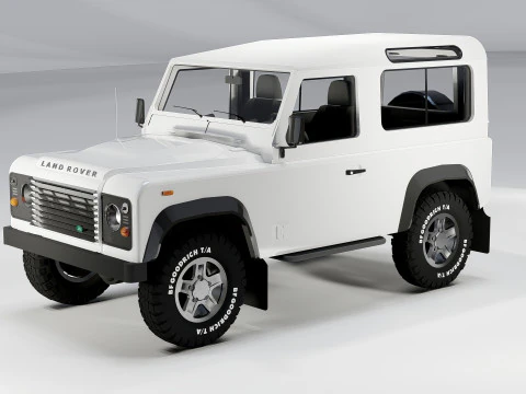 Land Rover Defender 90 3D Model