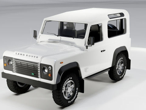 Land Rover Defender 90 Modelo 3D