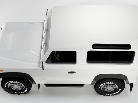Land Rover Defender 90 Modelo 3D