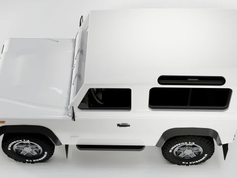 Land Rover Defender 90 3D Model